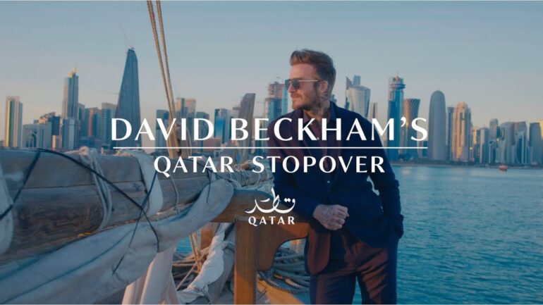 visit qatar david beckham