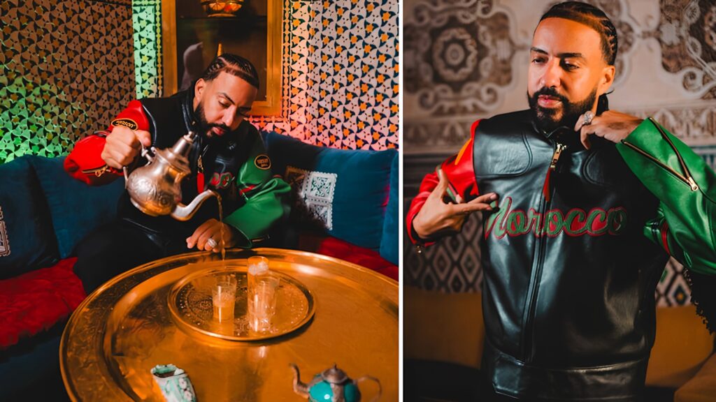 French Montana met le cuir à l’honneur : une veste qui en jette pour le ...